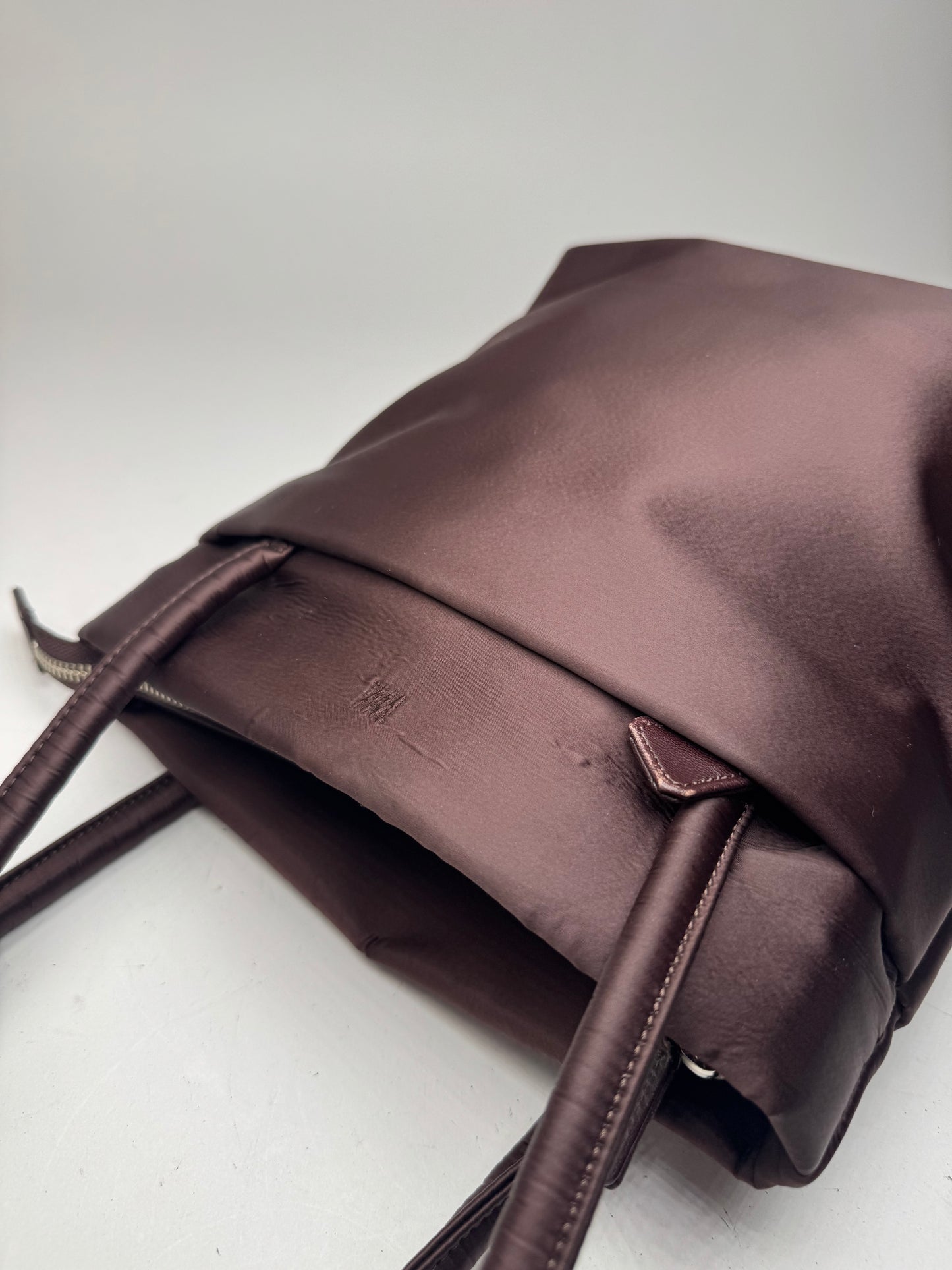 Sac vintage Issey Miyake en polyester violet