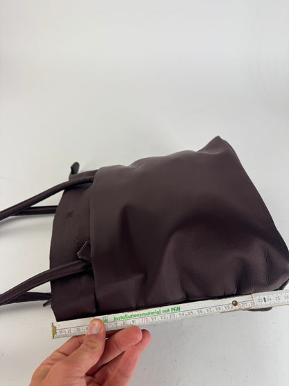 Sac vintage Issey Miyake en polyester violet