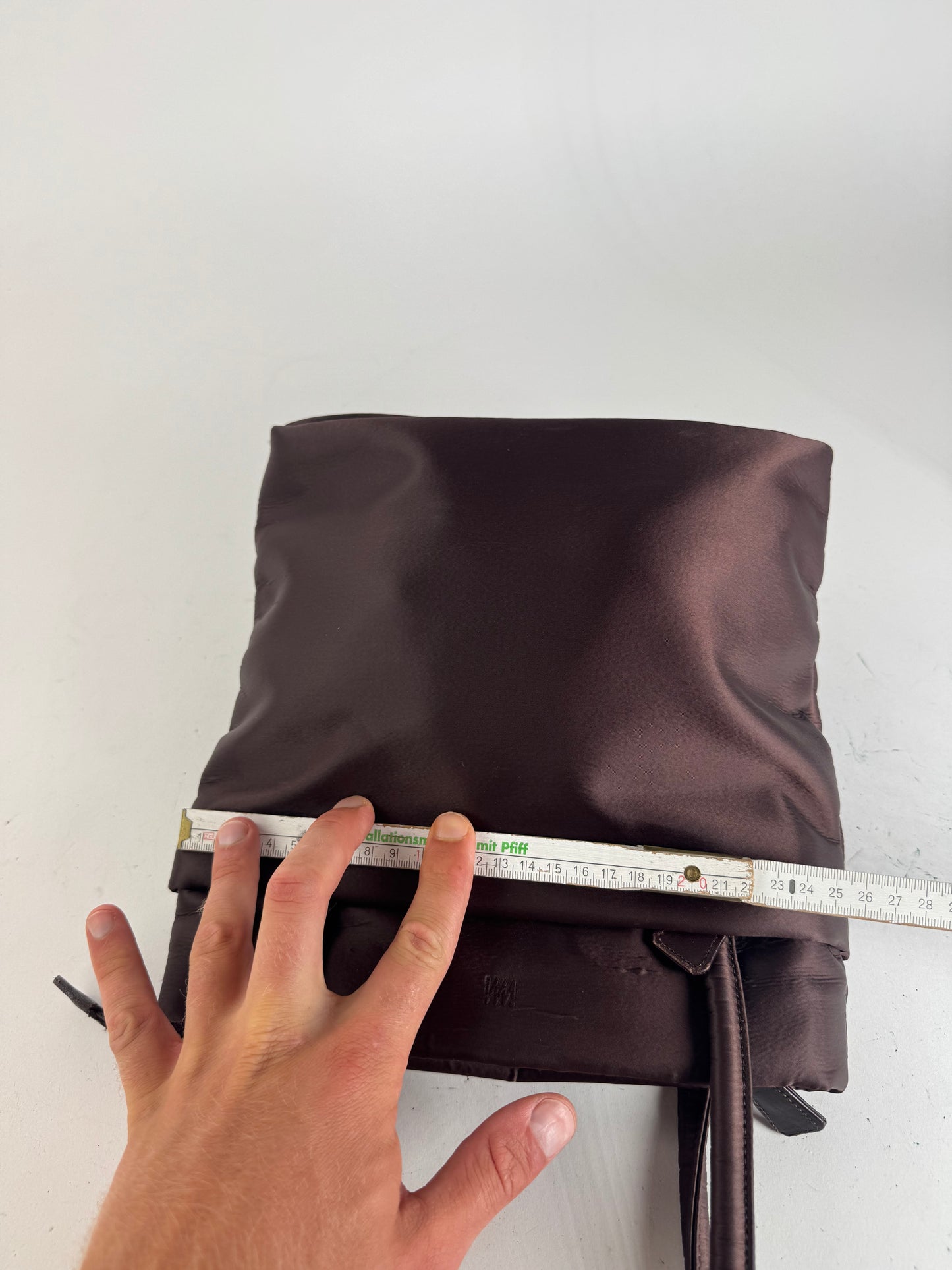 Sac vintage Issey Miyake en polyester violet