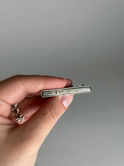 Vintage Celine Paris Tie/money Clamp Silver