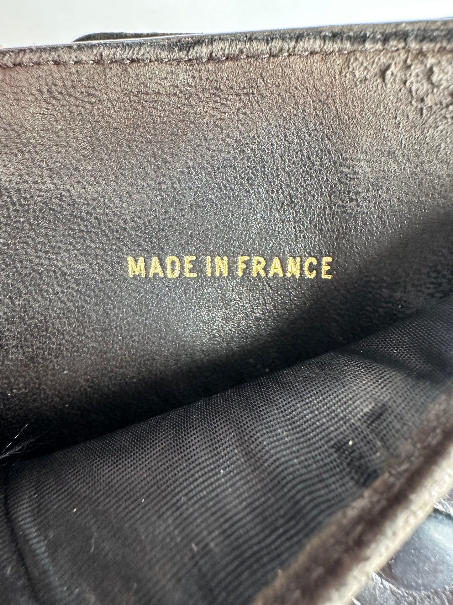 Vintage Chanel CC Leather Wallet Black