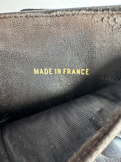 Vintage Chanel CC Leather Wallet Black