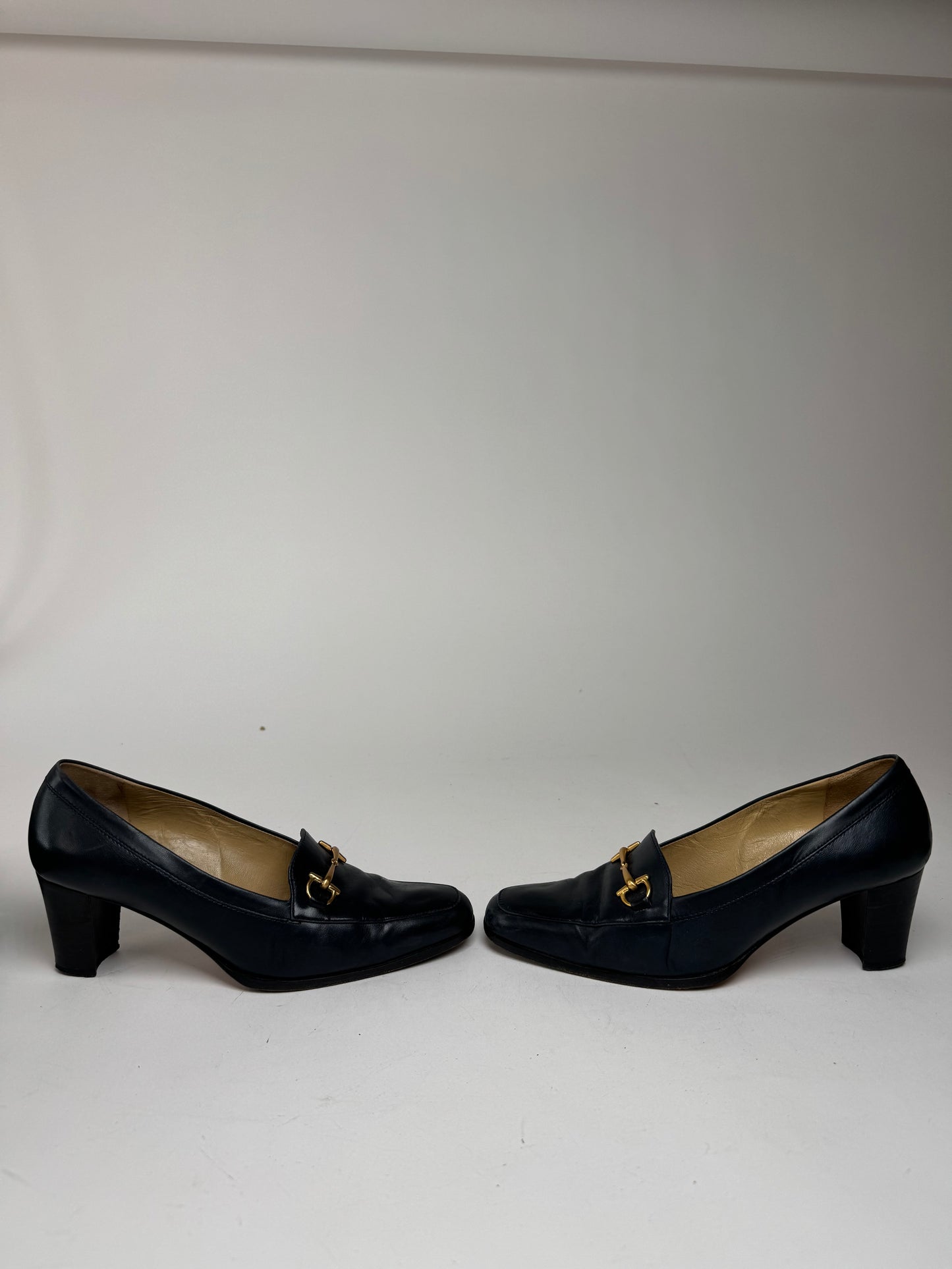 Vintage Gucci Horsebit Patent Leather Pumps 36,5