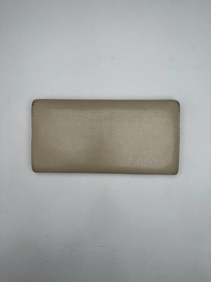 Vintage Cartier Leather Wallet White