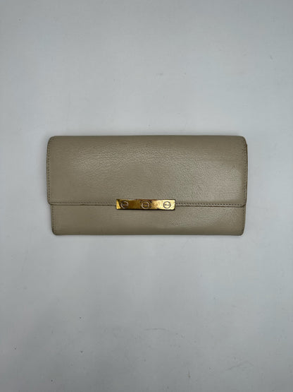 Vintage Cartier Leather Wallet White