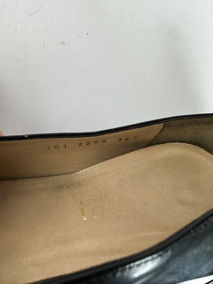 Vintage Gucci Patent Leather Horsebit Pumps EU35,5
