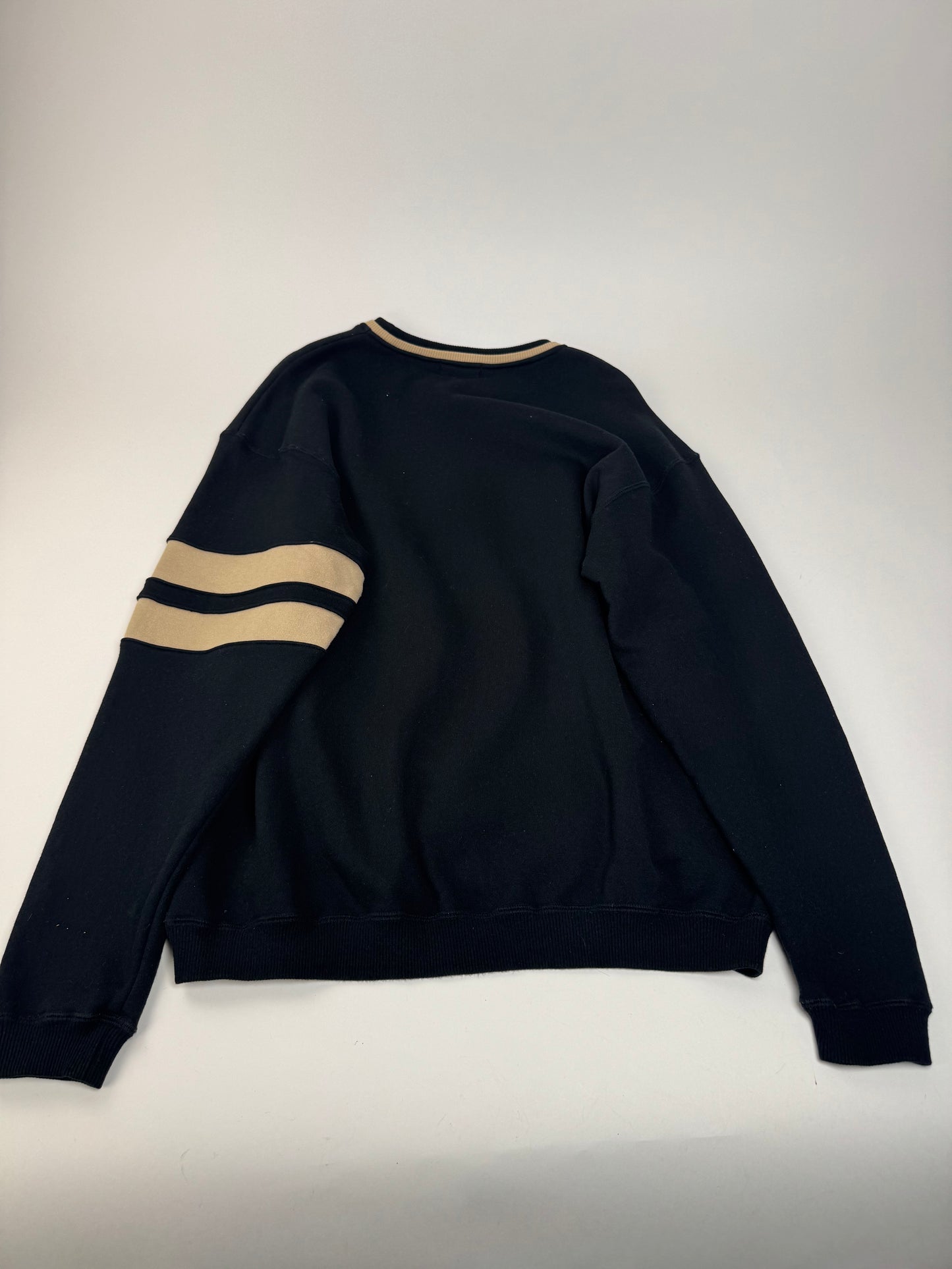 Vintage Kansai Yamamoto Crewneck Men’s Sweater Black Golden M/L