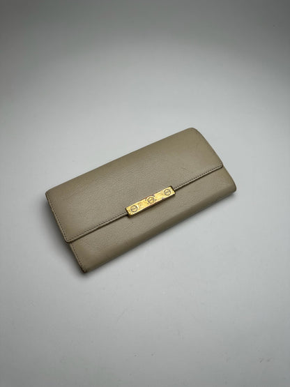 Vintage Cartier Leather Wallet White