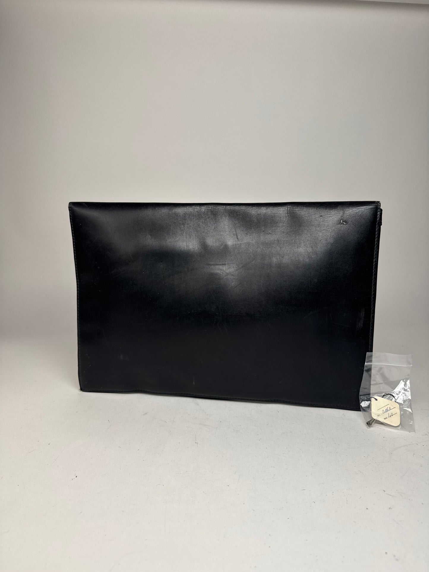 Vintage Gucci Leather Clutch Black