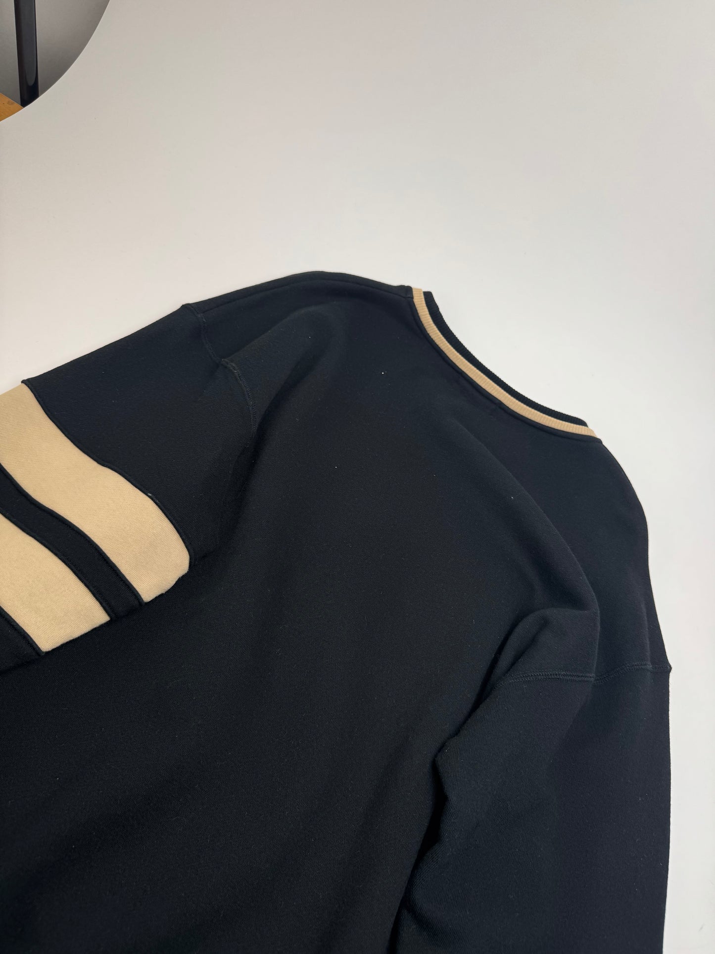 Vintage Kansai Yamamoto Crewneck Men’s Sweater Black Golden M/L