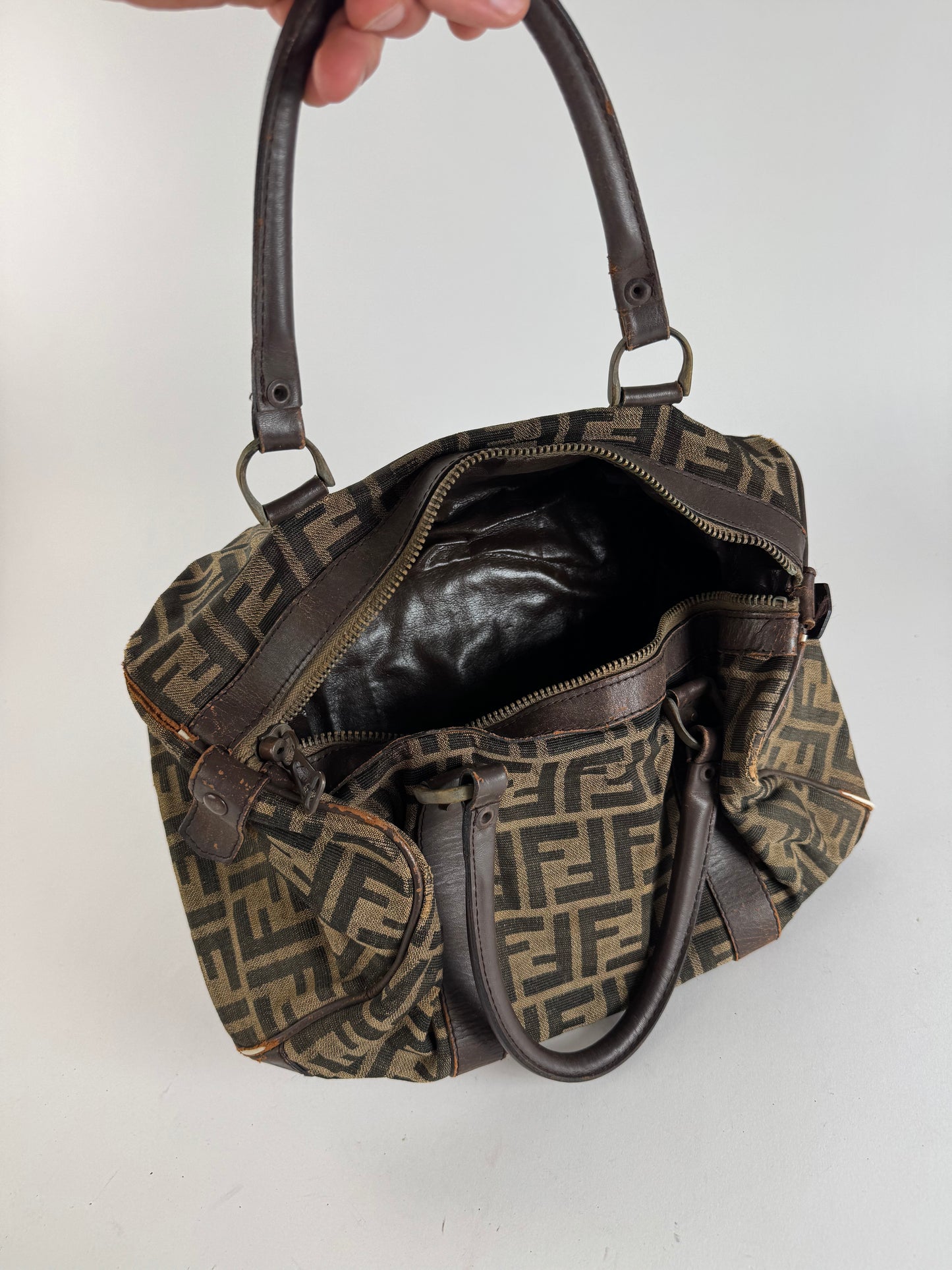 Mini sac de sport vintage Fendi monogramme