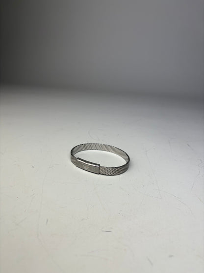 Vintage Emporio Armani Stainless Steel Bracelet Silver
