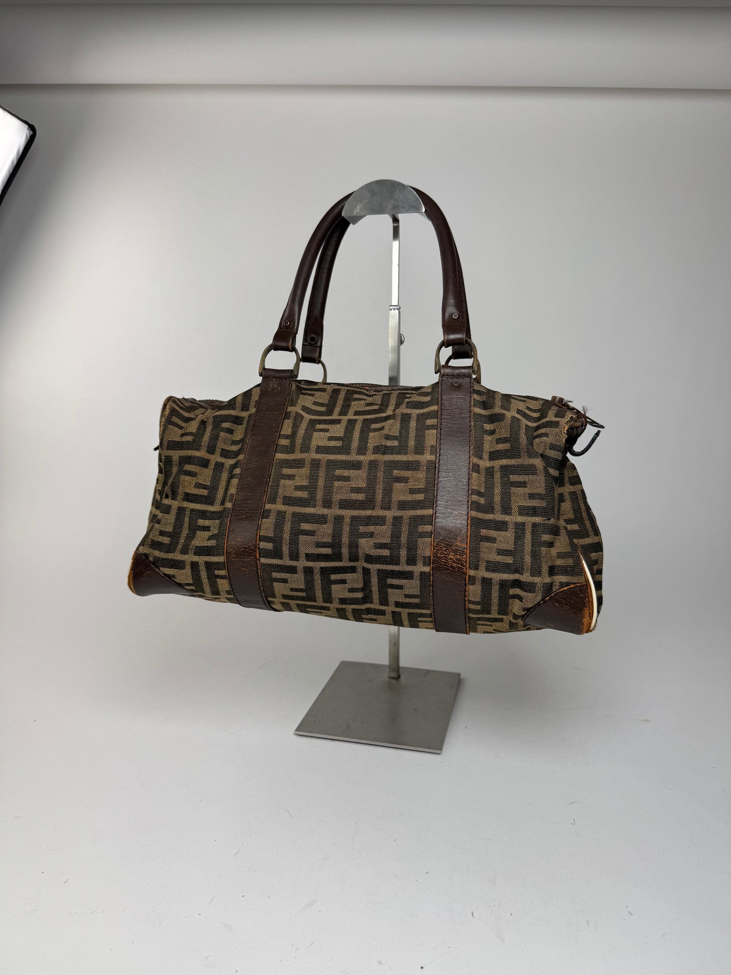 Mini sac de sport vintage Fendi monogramme