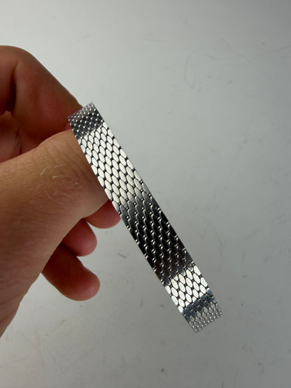 Vintage Emporio Armani Stainless Steel Bracelet Silver