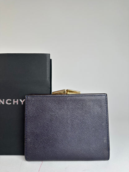 Vintage Givenchy Leather Wallet Black
