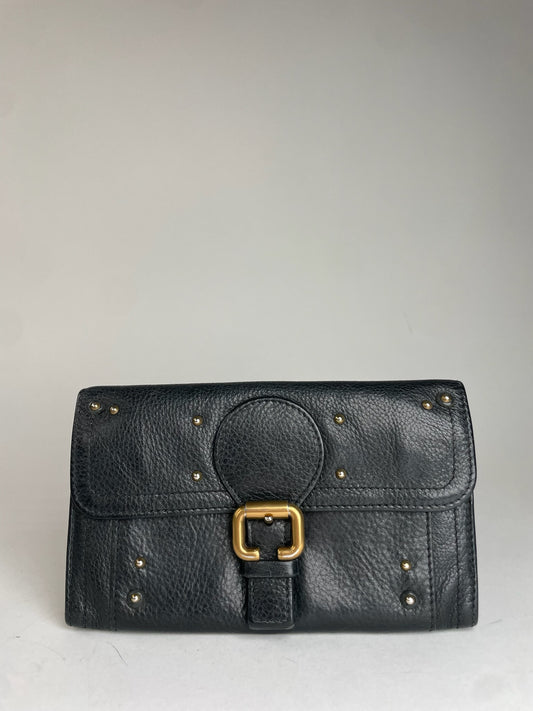 Vintage Chloe Leather Clutch Black
