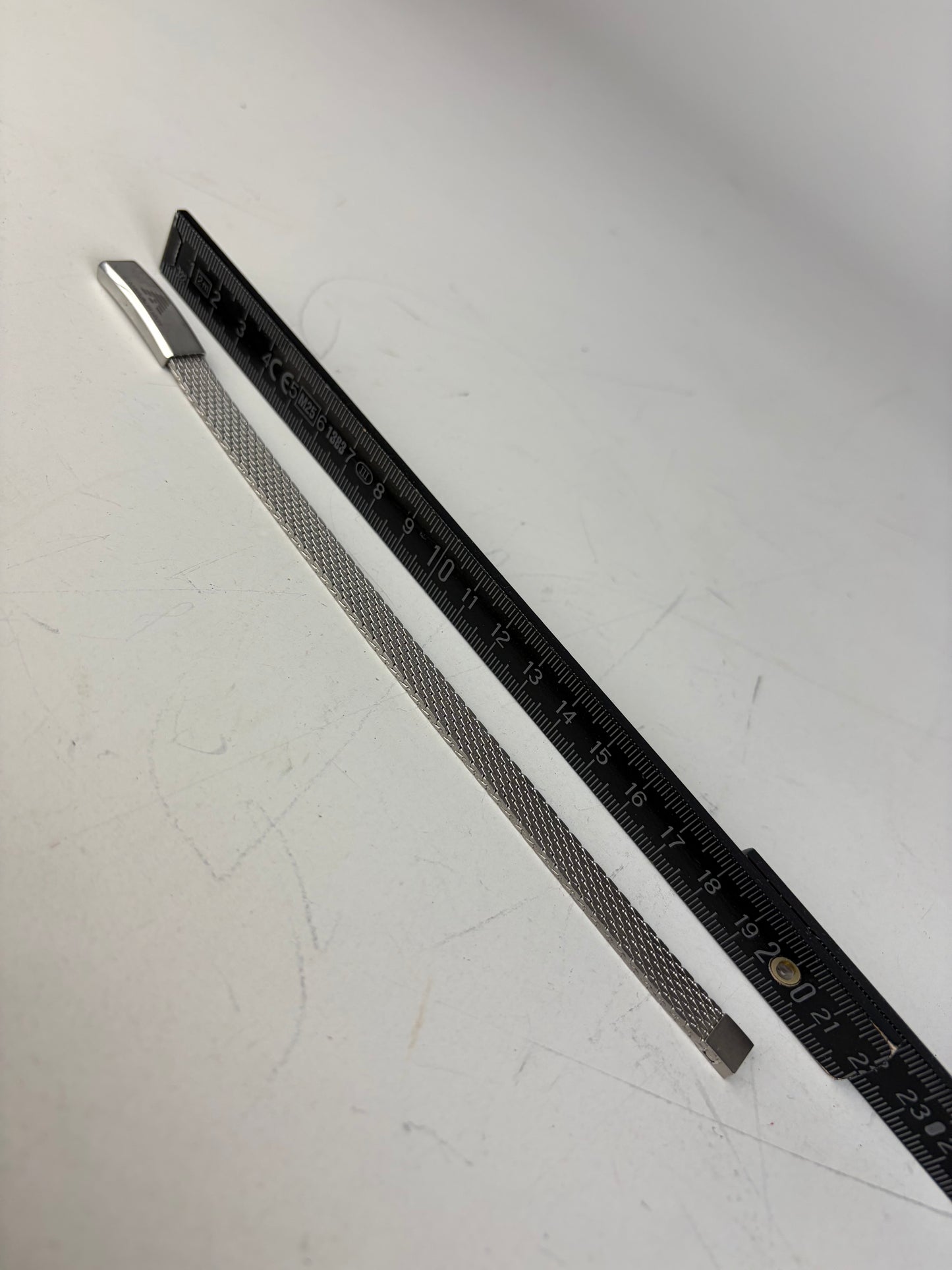 Vintage Emporio Armani Stainless Steel Bracelet Silver