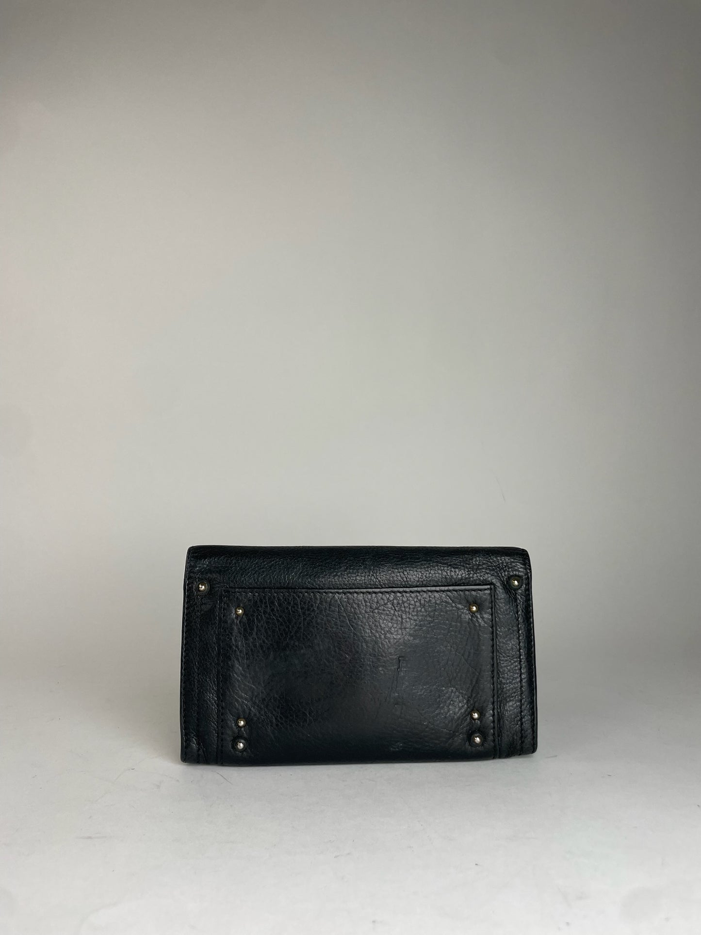 Vintage Chloe Leather Clutch Black