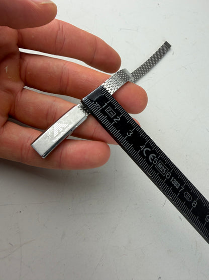 Vintage Emporio Armani Stainless Steel Bracelet Silver