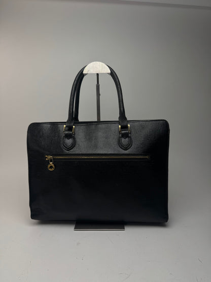 Sac Courrèges vintage en cuir noir