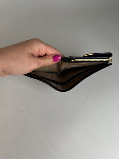 Vintage Givenchy Leather Wallet Black