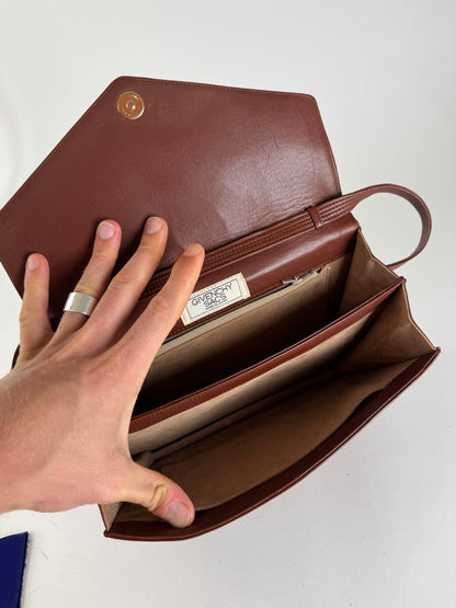 Vintage Givenchy 4G Leather bag brown