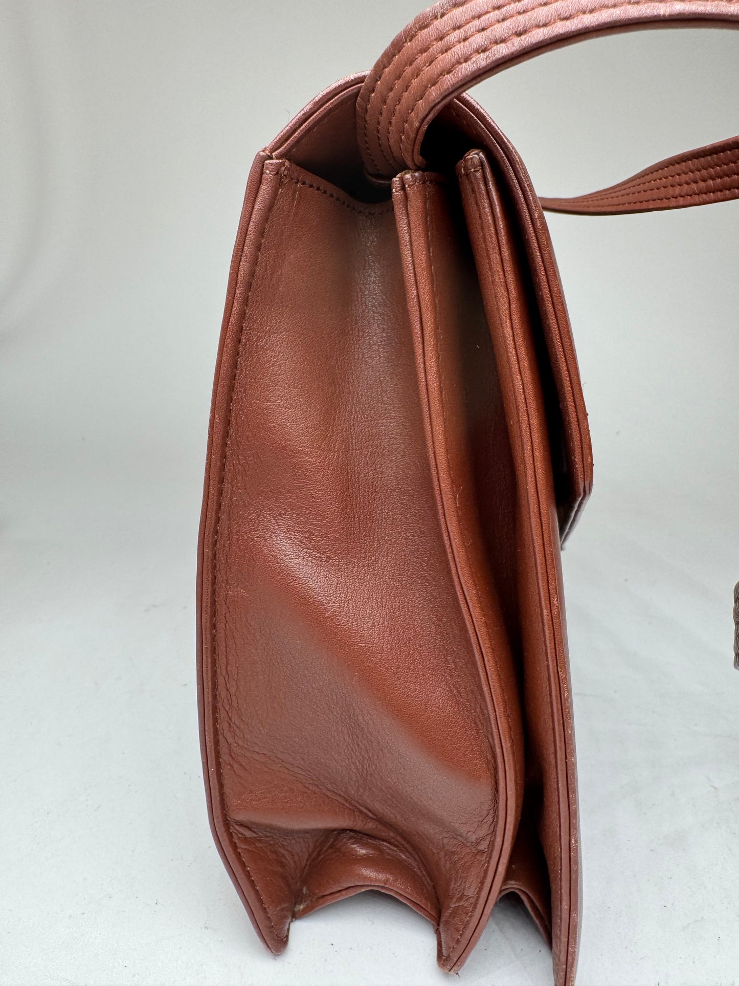 Vintage Givenchy 4G Leather bag brown