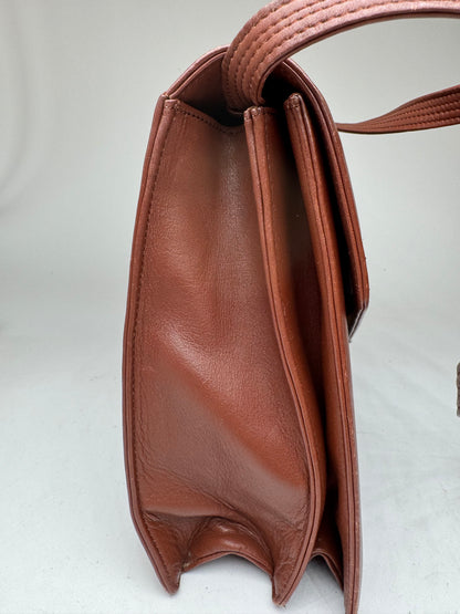 Vintage Givenchy 4G Leather bag brown