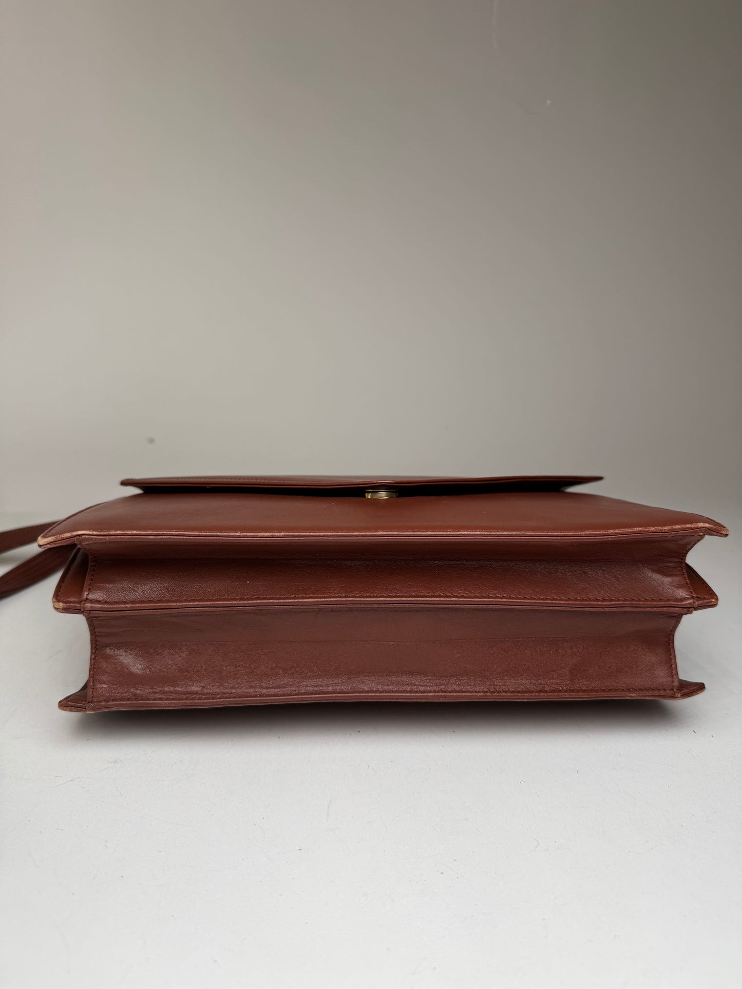 Vintage Givenchy 4G Leather bag brown