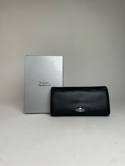 Vintage Vivienne Westwood Leather Wallet Black