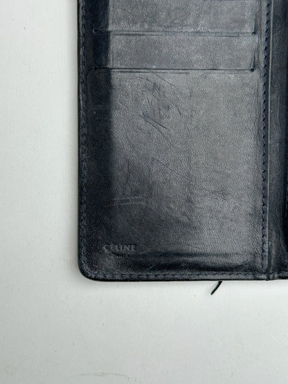 Vintage Celine Paris Canvas Leather Monogram Wallet