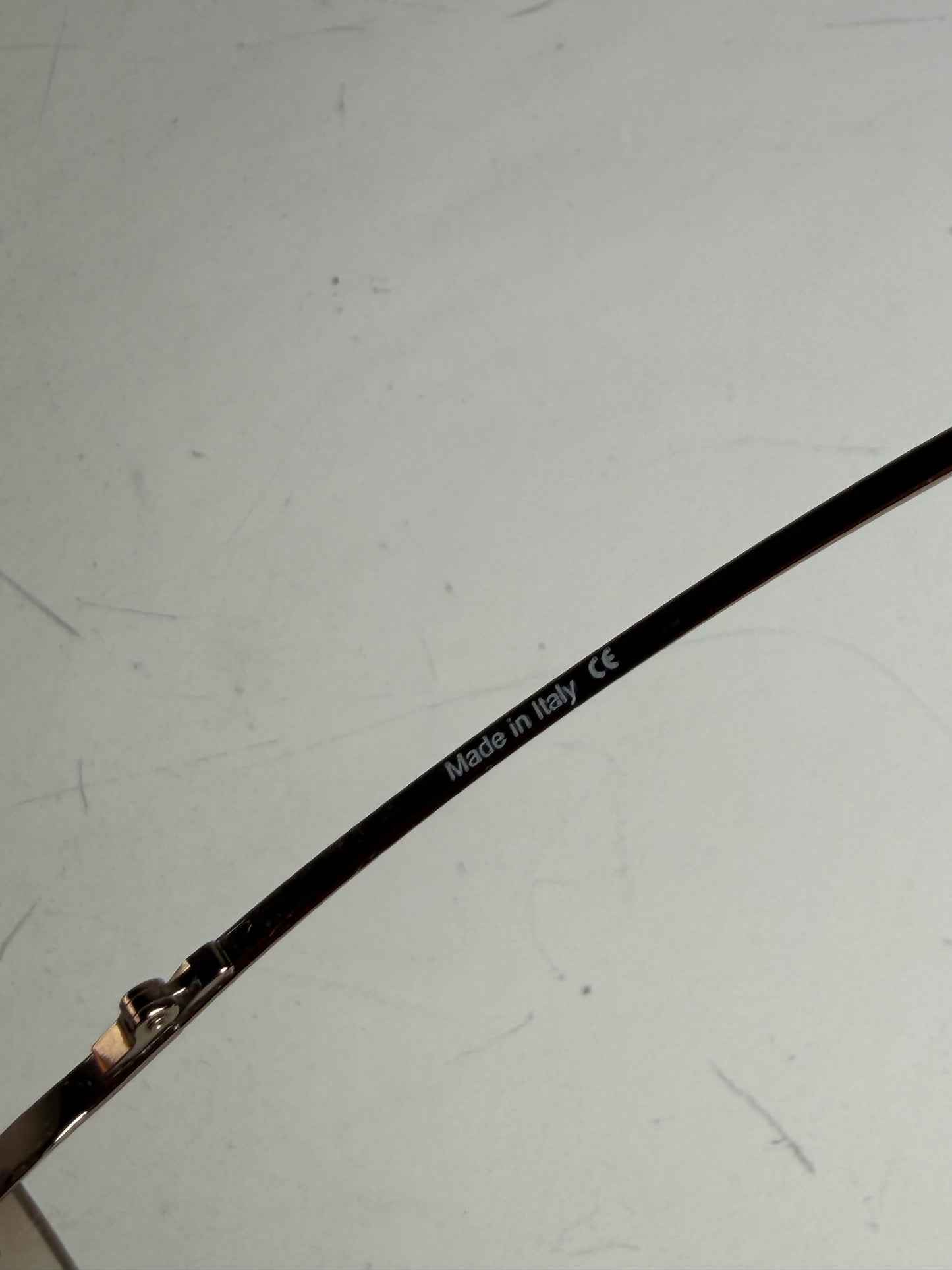 Vintage Celine Metal Sunglasses Brown Gradient Gold-Tone