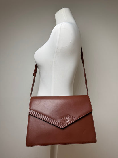 Vintage Givenchy 4G Leather bag brown
