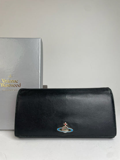 Vintage Vivienne Westwood Leather Wallet Black