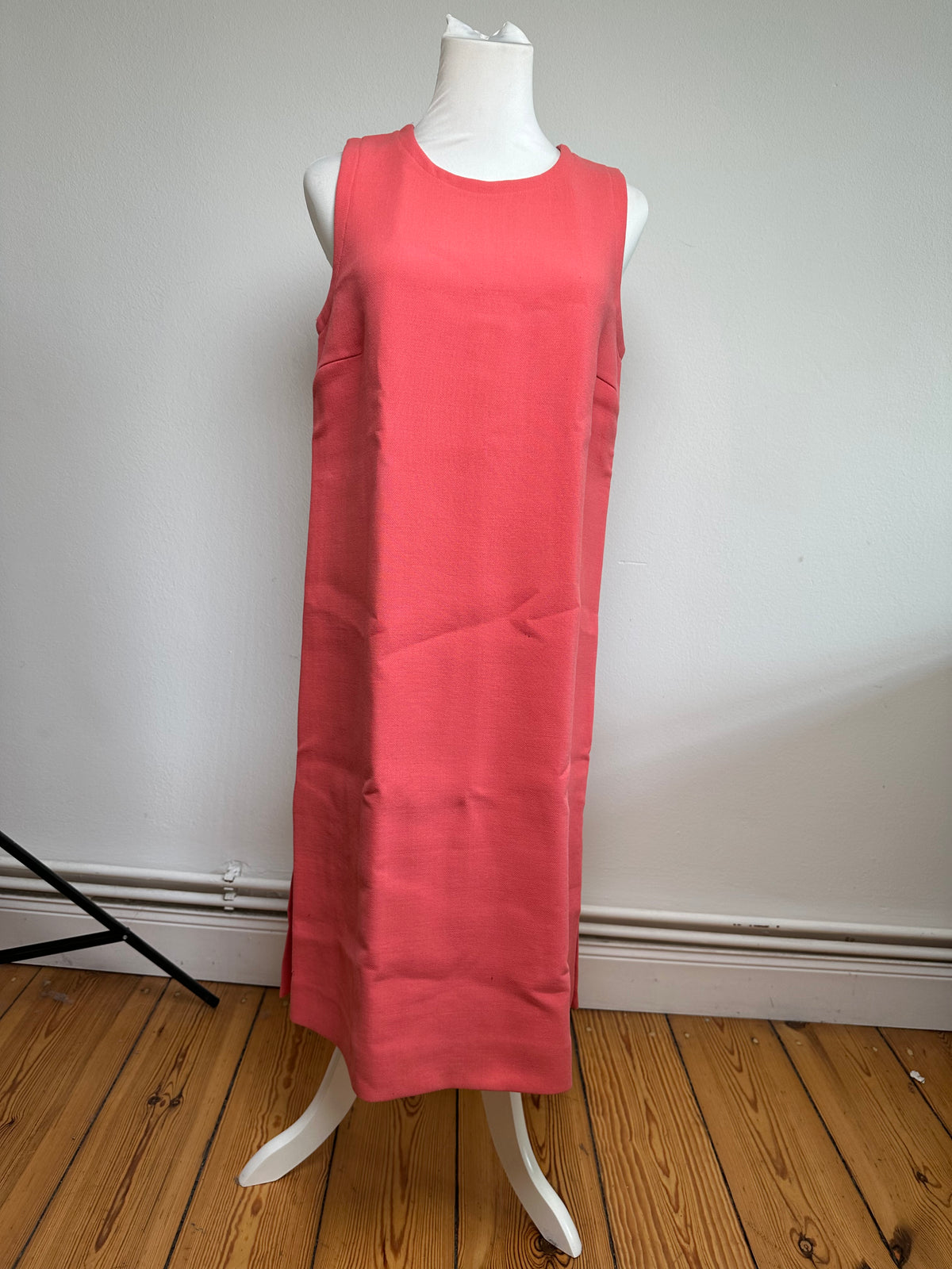 Vintage Marni Wool Shift Dress Coral Gold L