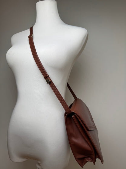 Vintage Givenchy 4G Leather bag brown
