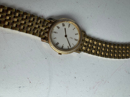 Vintage Yves Saint Laurent Gold Plated Quartz Watch