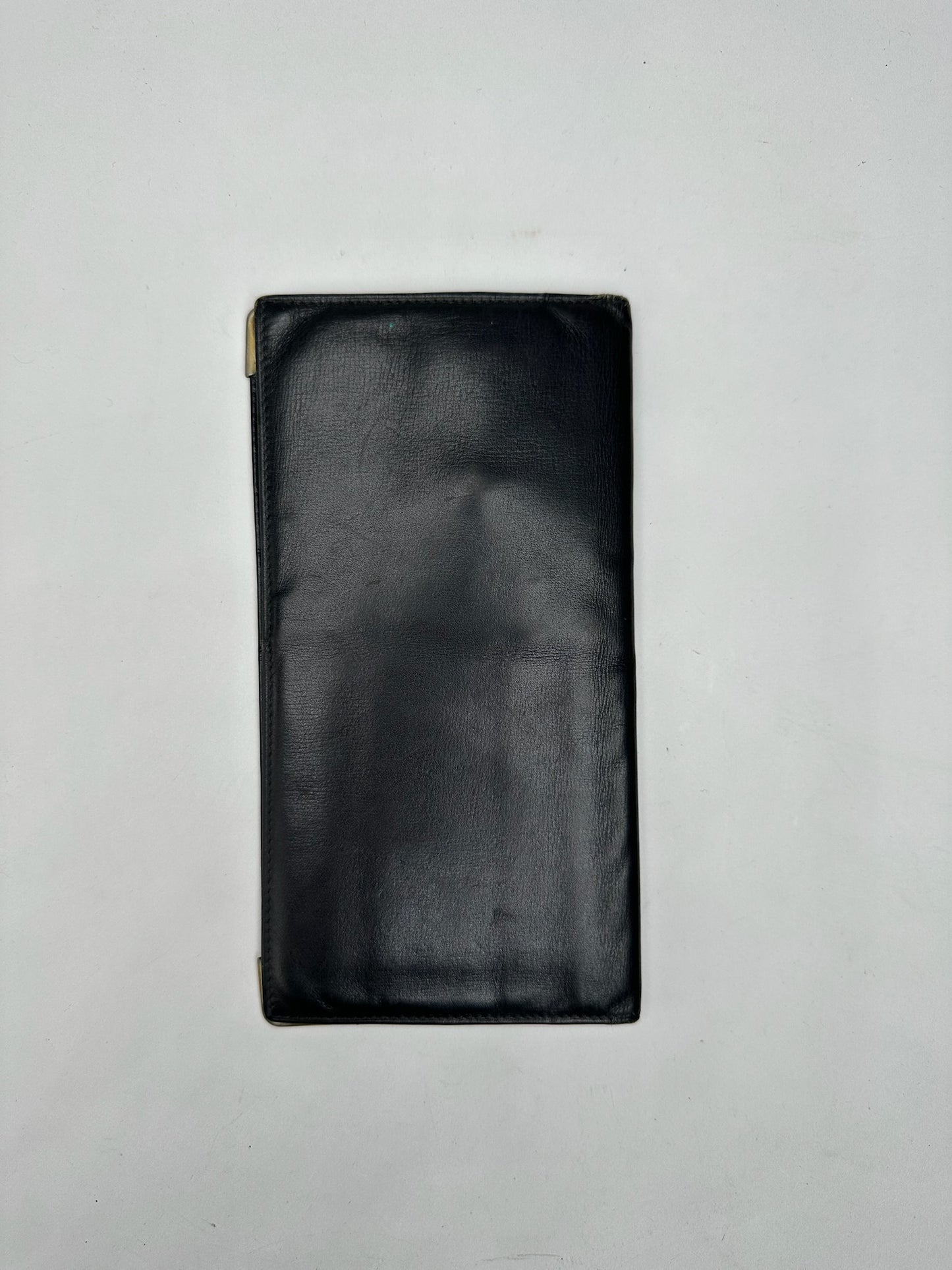 Vintage Celine Paris Leather ID Holder black
