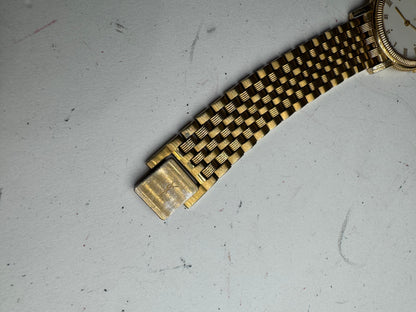 Vintage Yves Saint Laurent Gold Plated Quartz Watch