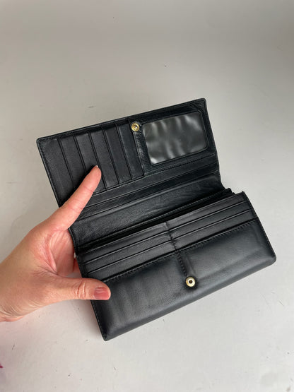 Vintage Vivienne Westwood Leather Wallet Black
