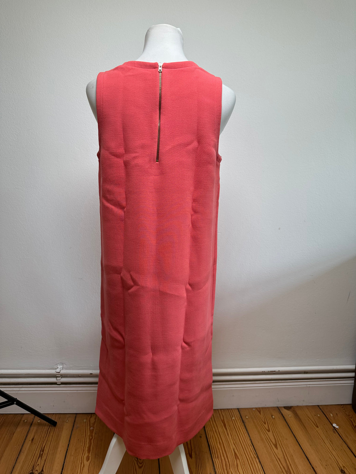 Vintage Marni Wool Shift Dress Coral Gold L