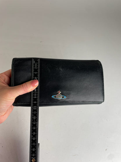 Vintage Vivienne Westwood Leather Wallet Black