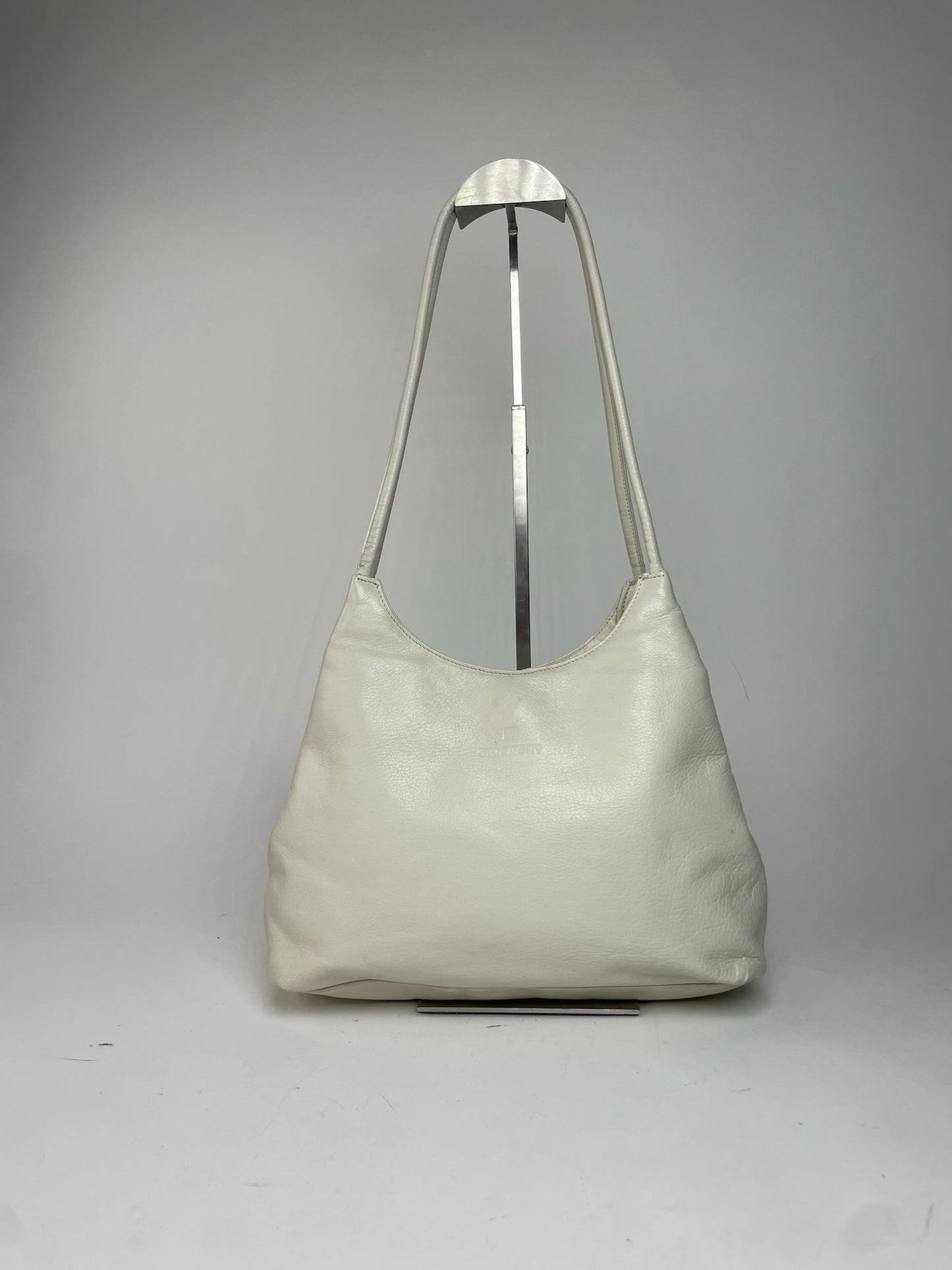Vintage Givenchy Leather Bag White