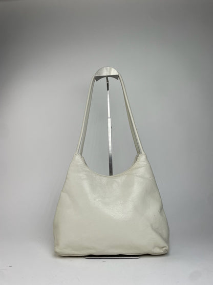 Vintage Givenchy Leather Bag White