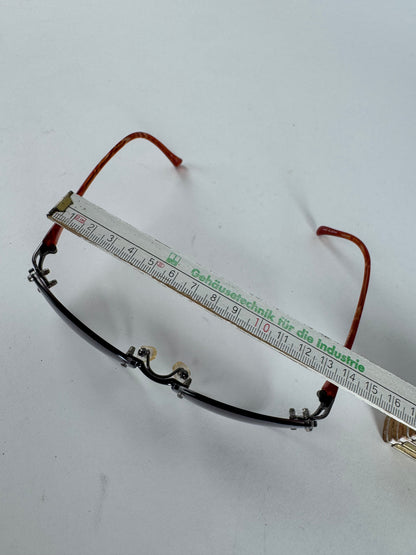 Vintage Issey Miyake Sunglasses Grey Orange