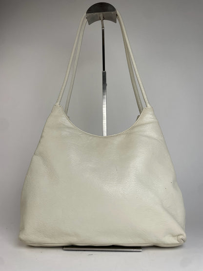 Vintage Givenchy Leather Bag White