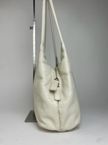 Vintage Givenchy Leather Bag White
