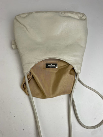 Vintage Givenchy Leather Bag White