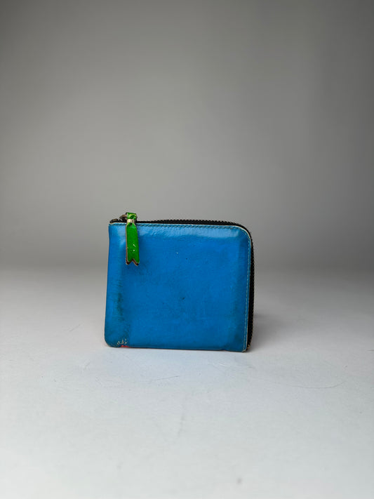 Vintage Comme Des Garçons Leather Card Holder Multicolor