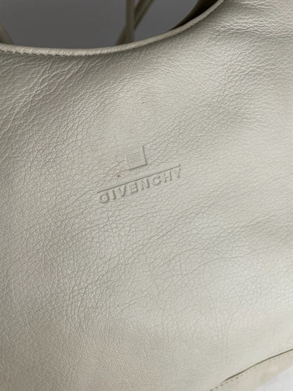 Vintage Givenchy Leather Bag White